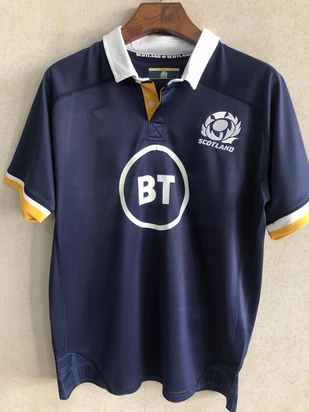 

new scotland 2019-2020 super rugby jersey scottish shirt maillot camiseta maglia s-5xl trikot camisas kit, Black;gray