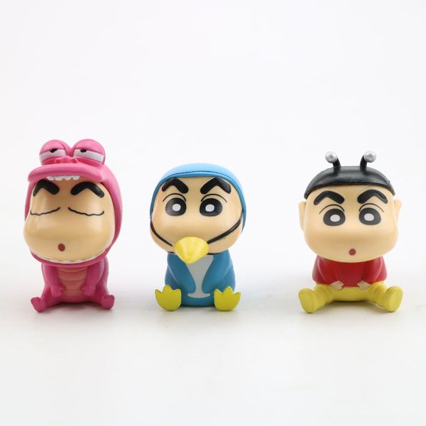 

6 animal xiaoxin cartoon anime doll xiaoxin cakes decoration gashapon doll machine figure for kid action gift