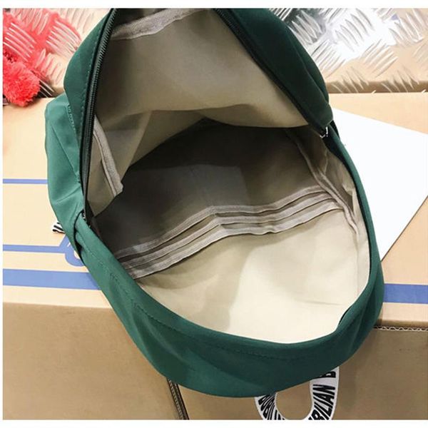 

lightweight oxford backpack women school bags for teenage girls teen bagpack green preppy campus student back pack female 2020 bbyuje