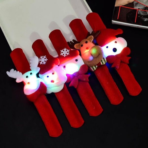 

christmas decorations high headband light up hat glasses pen brooch accessories decoration for party holiday uej1