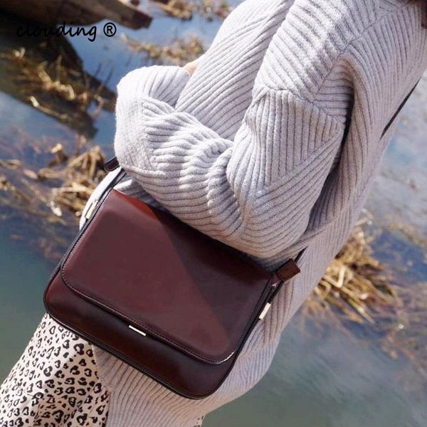 

shoulder bags women's brief handbags fashion flap pu leather girls messenger bolsa feminina for ladies