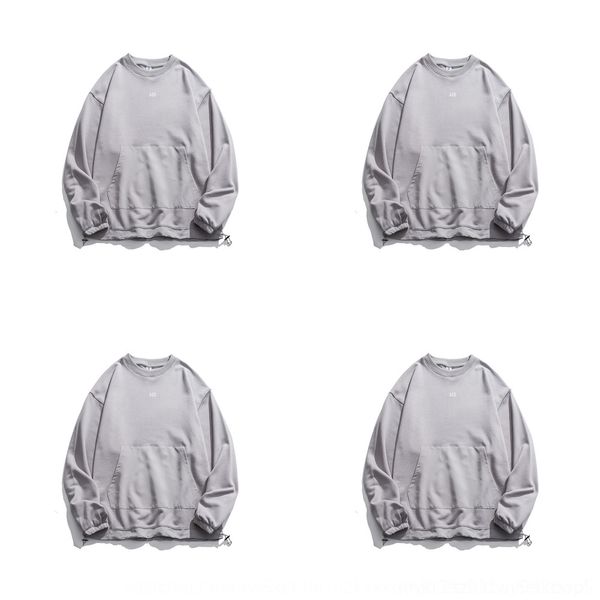 

mls1m пассив 2020 осени вокруг шеи свободной рубашки национального shirtsweater shirtkangaroo карманного forn3 национального тренд досуга св, Black