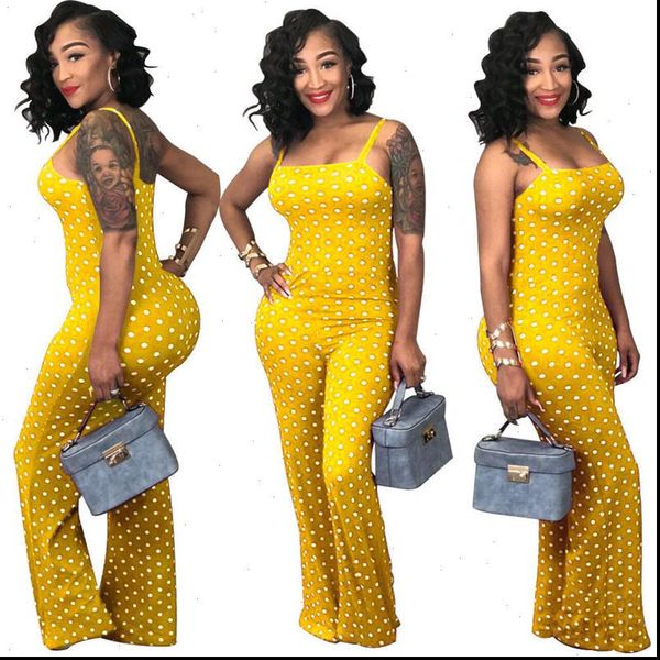 

plus size polka dot sleeveless women jumpsuit bandeau strapless womens jumpsuit rompers outwear s  l xl xxl 3xl, Black;white
