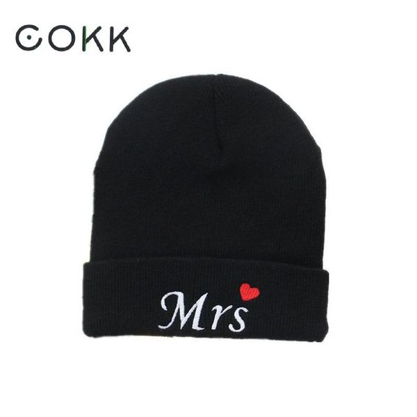 

cokk осень зима beanie вышитая любовь шляпа для женщин мужчин пара бонеты cute hat женских черные простой мода gorras bonnet кпт bbyltt, Blue;gray