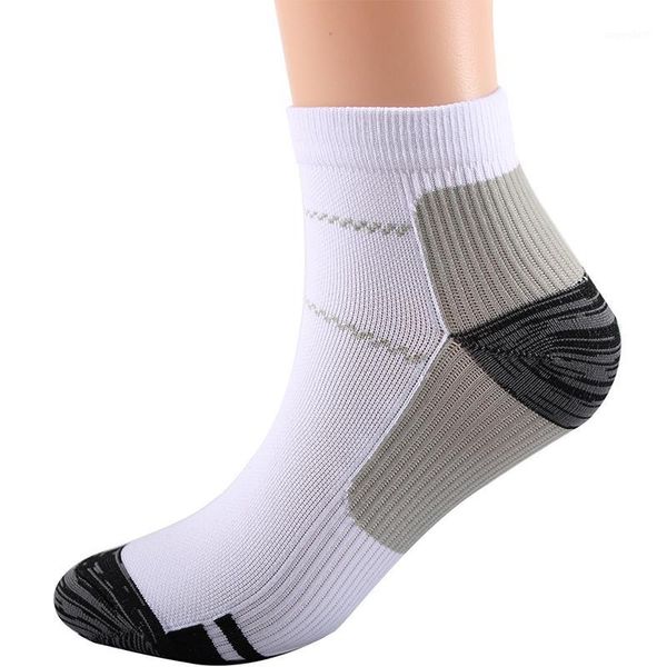 

men women running sports socks compression hosiery for all seasons durable non-slip short sock elastic ankle socks1, Black