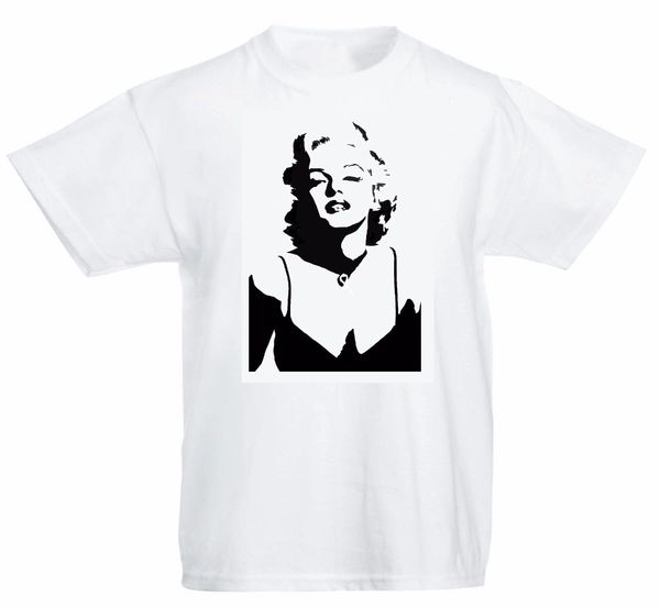 

new summer style short sleeve casual vintage shirt,marilyn monroe stencil shirt, american 60's sport sweatshirt hoodie t shirt