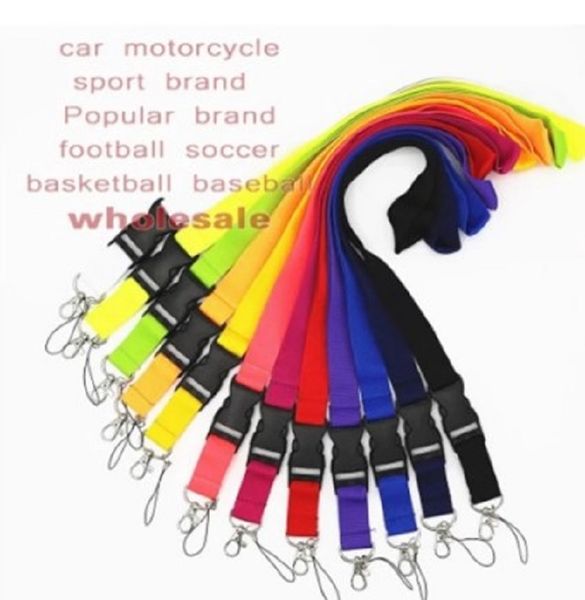 

202 fashion clothing sport lanyard detachable neck strap lanyard for keyring key chains cellphone card dhl shipping hot