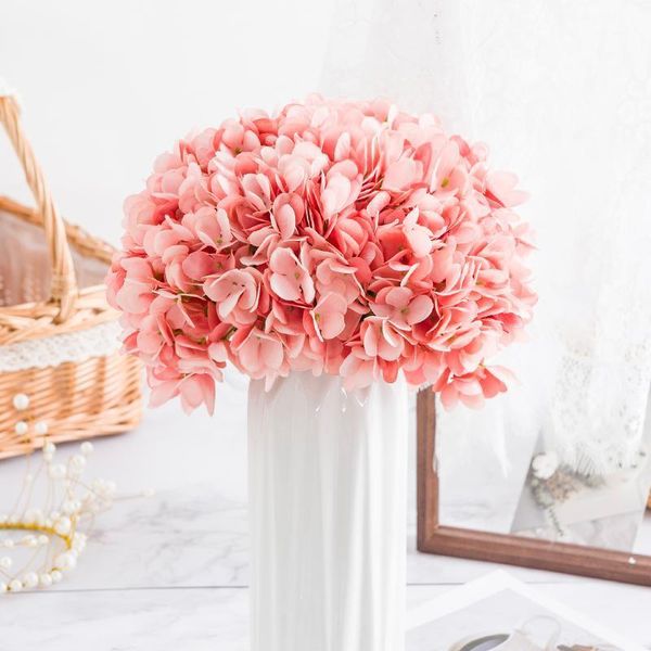 

hydrangea bouquet artificial flowers wedding decoration diy vases for decoration p props flowers craft gift home1
