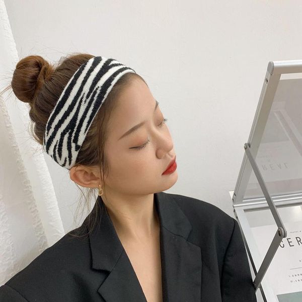 

retro animal pattern hairband stretch knitted wool headband sports yoga fitness compression headband retr jllqbs