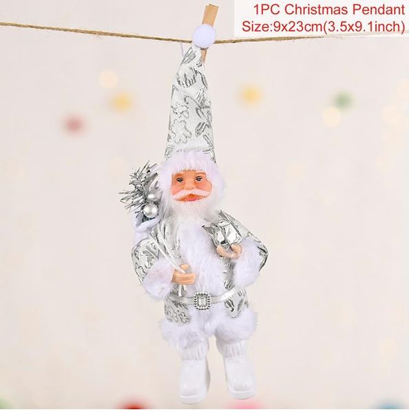 

merry christmas ornaments santa claus dolls christmas tree pendants christmas tree decorations for home 2020 noel deco gifts bbyqmb
