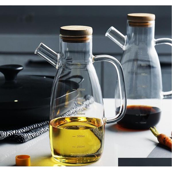 

transparent borosilicate glass gravy boats heat-resistant oil pots seasoning bottles soy sauce vinegar bottles jllsoz dhsybaby
