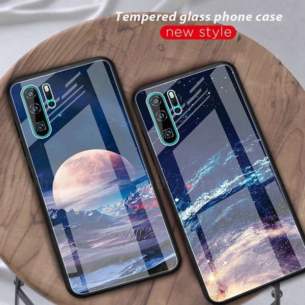 

huawei p20 lite, p20 pro, p30 lite, p30 pro, spray painted silicone shellvfe1