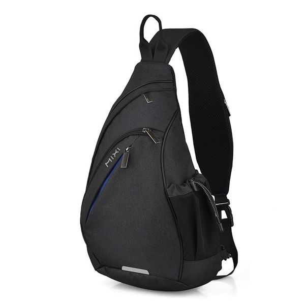 

mixi men sling backpack one shoulder bag boys student school bag university work travel versatile 2020 fashion new design m5225 c1008