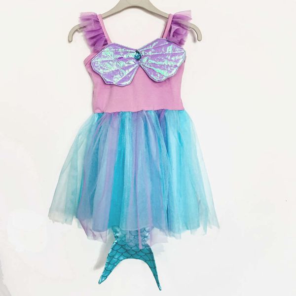 

girl's mermaid princs drs australian, Red;yellow