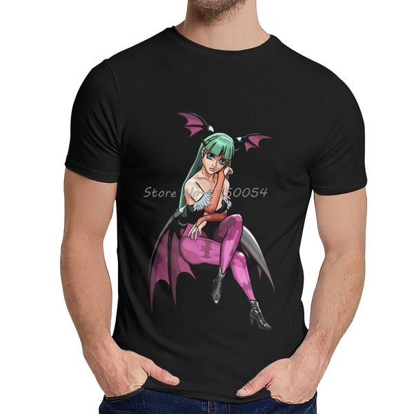 

darkstalkers tshirt morrigan aensland short sleeve hip hop amazing classic o neck tees harajuku sport hooded sweatshirt hoodie men t shirt