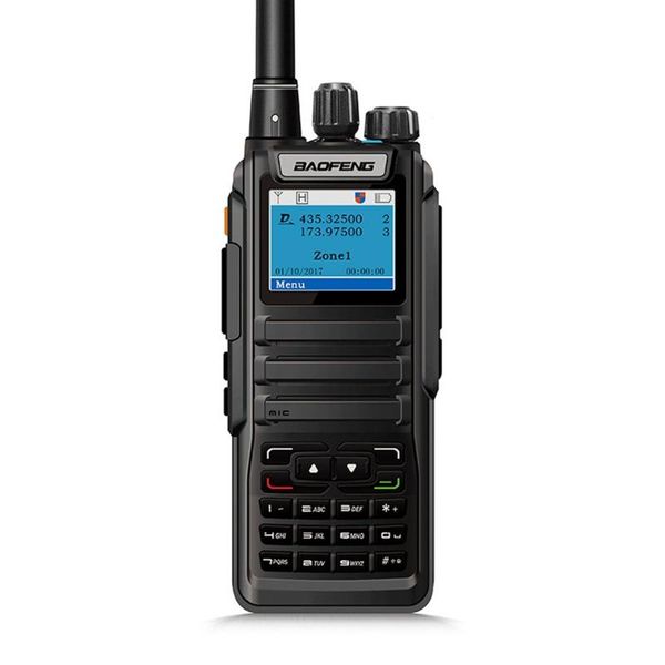 

baofeng dm-1701 handheld dual band digital two way radio 136-174mhz & 400-470mhz dualband walkie talkie