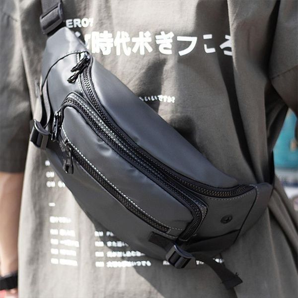 

men black waterproof waist bags new fashion cigarette phone case money belt for travel outdoor waist pack