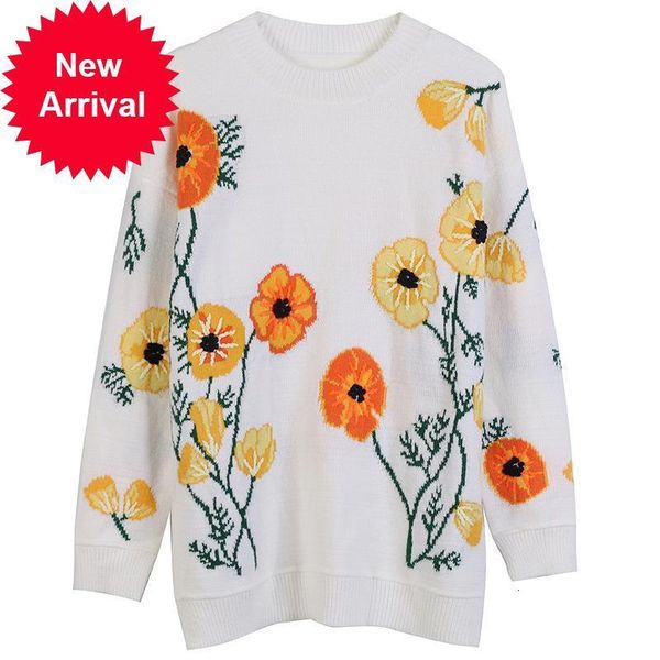 

new runway 2021 designer women autumn fashion o-neck boredom jumper loose sleeve long white shirt luxury clothes tiyn, White;black