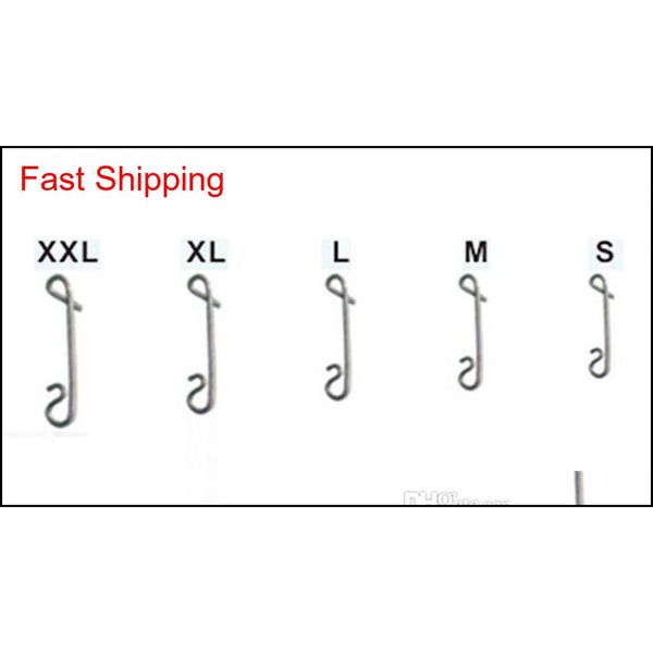 

400pcs braid knotless connectors fishing line wire connector fishing barrel swivel accessory pesca qylrij yh_pack
