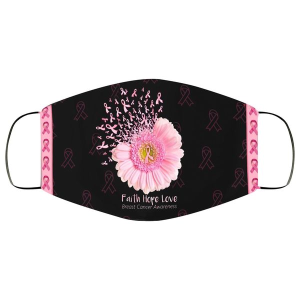 

1 pc world cancer day printed and cotton mask cycling mask halloween cosplay mask mascarillas mascherine masque mondmasker scarf bbynjv