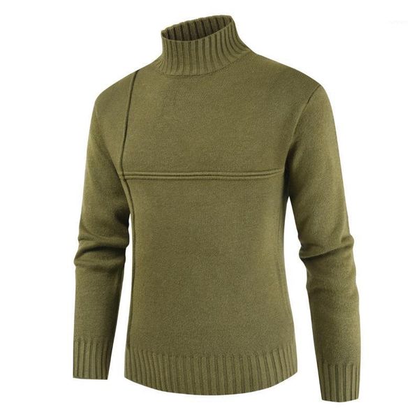 

mens sweaters 2019 autumn and winter new men turtleneck sweater casual pullover long sleeve men clothes plus size sweater1, White;black