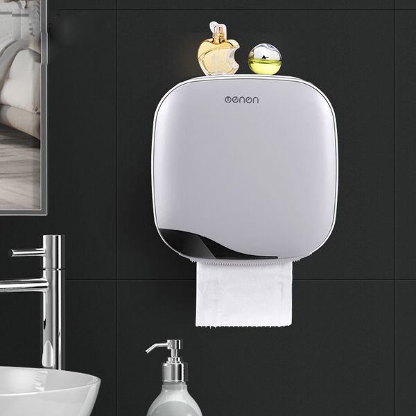 

portable holder plastic waterproof paper dispenser for toilet home storage box bathroom accessories