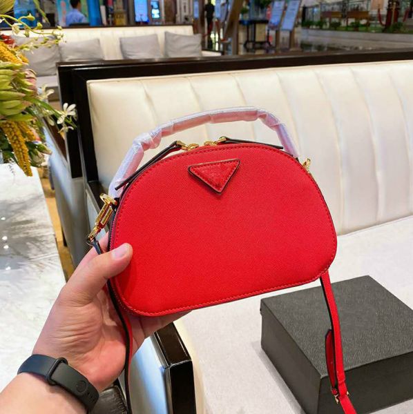 

women's designer's handbag crossbody shoulder bags fashion cowhide small size circular saddles pd20092309