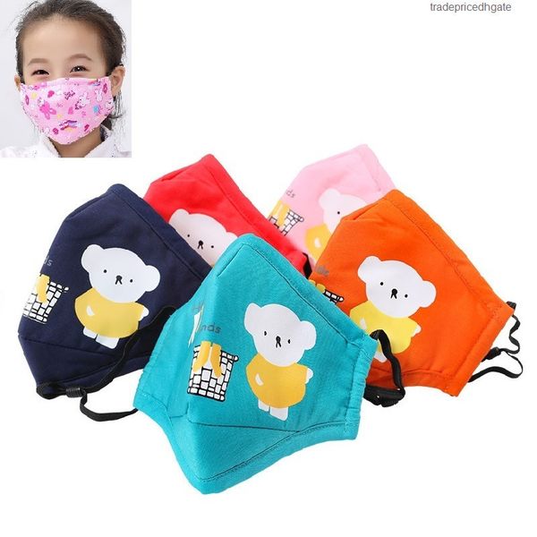

kids pm2.5 children masks cartoon dustproof face anti protective mask dhl ship hh9-2993
