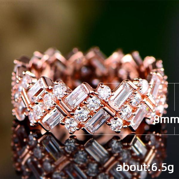

band rings for women wedding engagement fashion jewelry 2020 sale, Slivery;golden