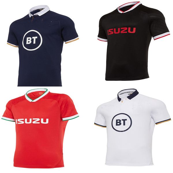 

2020 2021 wales scotland rugby jersey 20 21 home away welsh scottish shirt maillot camiseta maglia size s-5xl, Black;gray