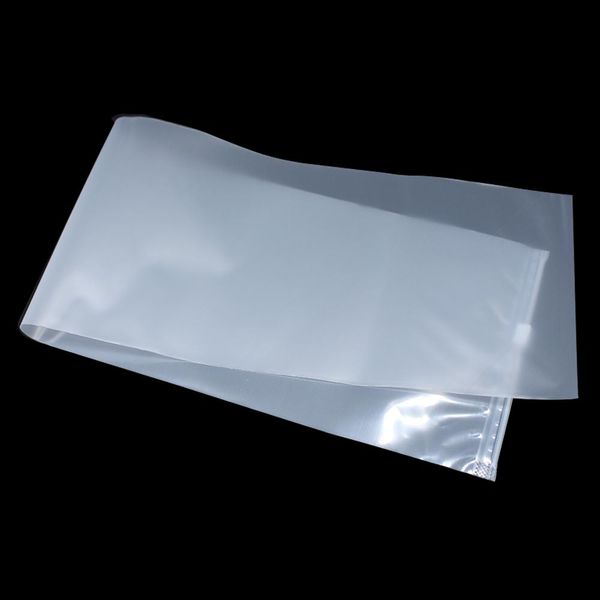 

wholesale 14x55cm matte clear self seal zip lock plastic bag seal ziplock transparent long poly packaging pouch for grocery pack h wmtzaj