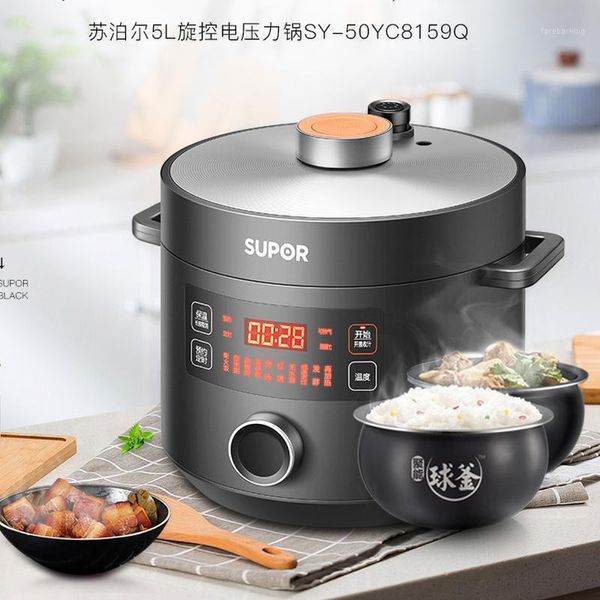 

rice cookers intelligent electric pressure cooker appointment timing 5l automatic ball kettle cooking household1