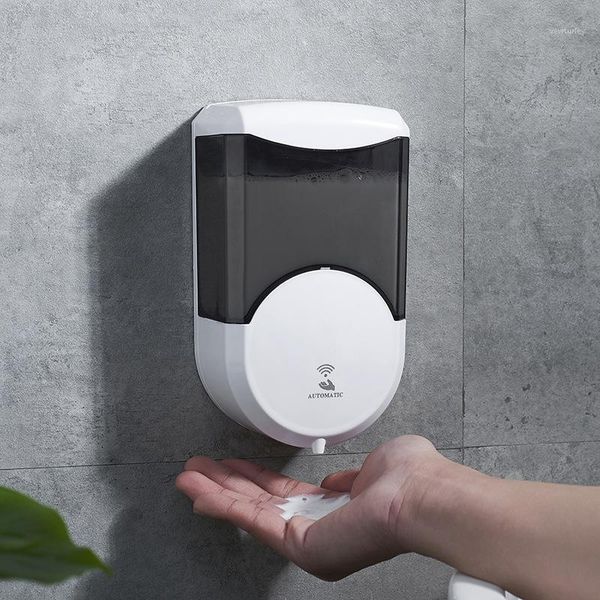 

liquid soap dispenser x-5512 abs automatic intelligent touch-wall-mounted kitchen bathroom toilet 600ml1