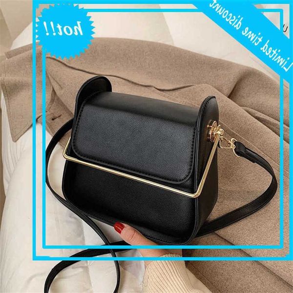 

metals handle mini pu leather crossbody bags for 2021 fashion trend handbag women branded trending shoulder bake