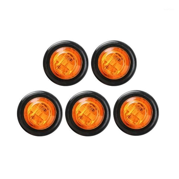 

5/10pcs dwaterproof water side marker lights led light 12v lamp mini 3/4 "for trailer truck tail clearance lights1