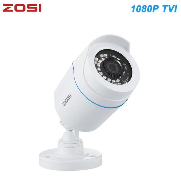 

zosi 1080p 2mp h.265 tvi cctv video home security nightvision waterproof camera for surveillance system dvr kits videcam
