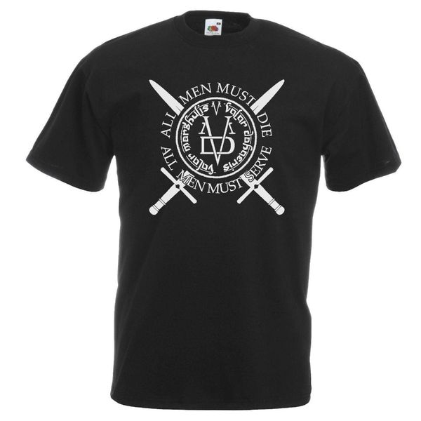 

summer tee shirt mens valar morghulis sigil t-shirt house of black & white o-neck t-shirt sport hooded sweatshirt hoodie