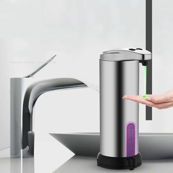 

280ml automatic touchless ir sensing hand wash soap dispenser liquid lotion1
