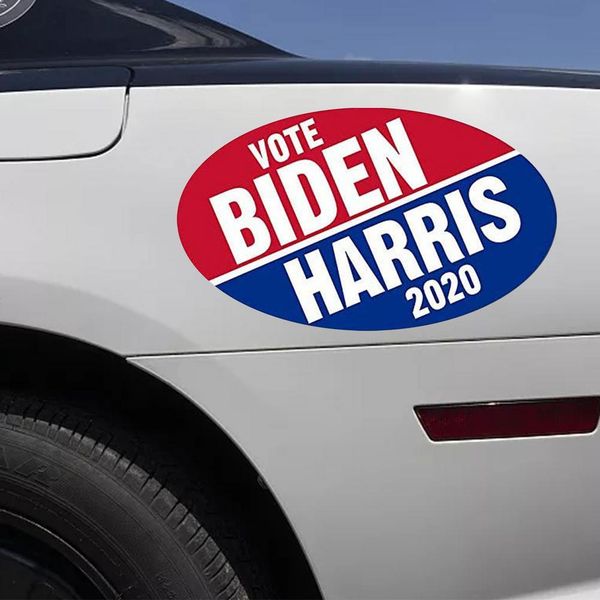 

car sticker waterproof sunscreen reflective durable pvc biden bumper decals for the 2020 presidential election wmtare xhlove
