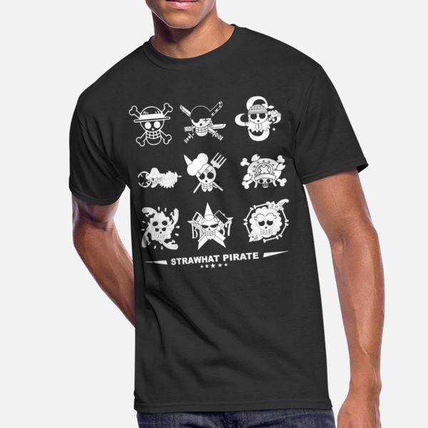 

emblem one piece anime t shirt black o-neck tracksuit hoodie sweatshirt