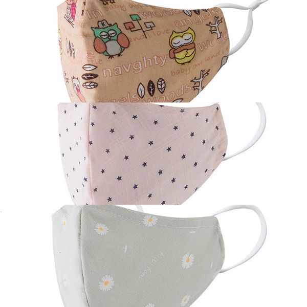 

factory7s6ykid dust anti face mouth cover pm2.5 respirator with filter dustproof washable reusable cotton mask