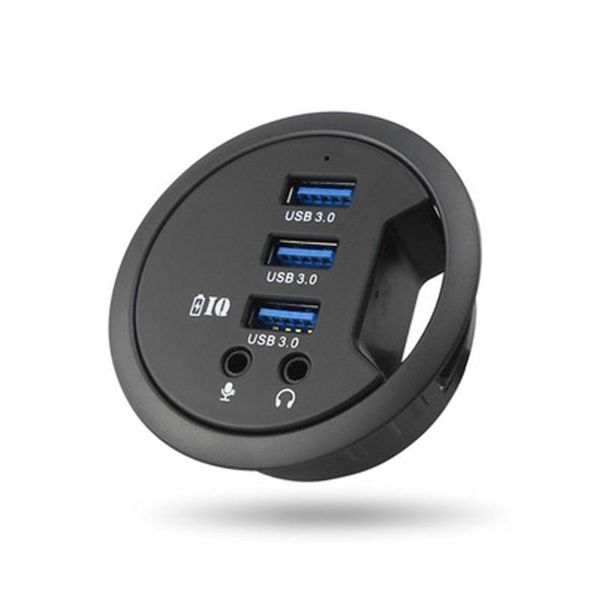 

usb hub mount in desk hubs usb 3.0/2.0 hub with power supply adapter headphone/microphone port for pc/tablet 3.0 splitter
