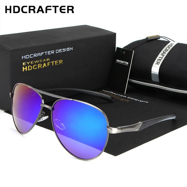 

sunglasses hdcrafter brand designer mens oversized frame polarized sun glasses for men fashion driving eyewear, White;black