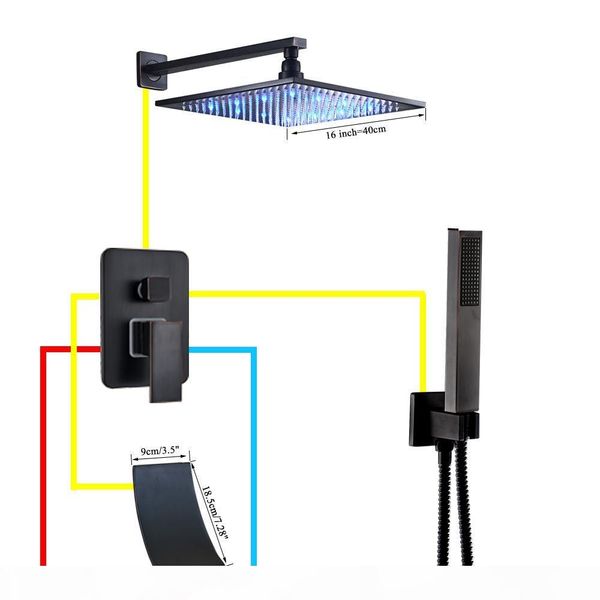 

ванной кран black bronze дождя душ ванна смеситель настенный ванна душ смесители ванной смеситель для душа set bbyywb lg2010