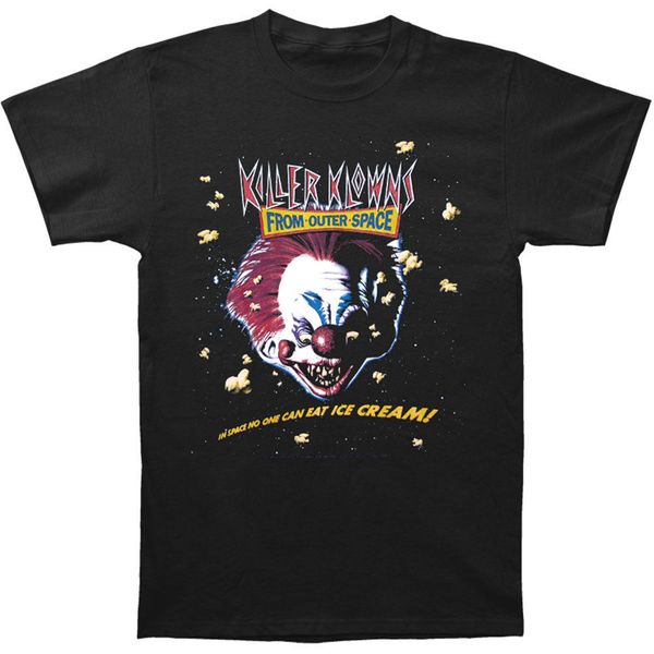 

killer klowns from outer space men's ice cream t-shirt blackhipster o-neck casual sport hooded sweatshirt hoodie