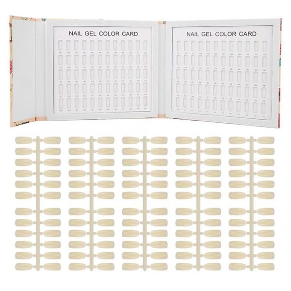 

nail art kits professional 120 colors color card polish gel display book manicure tools