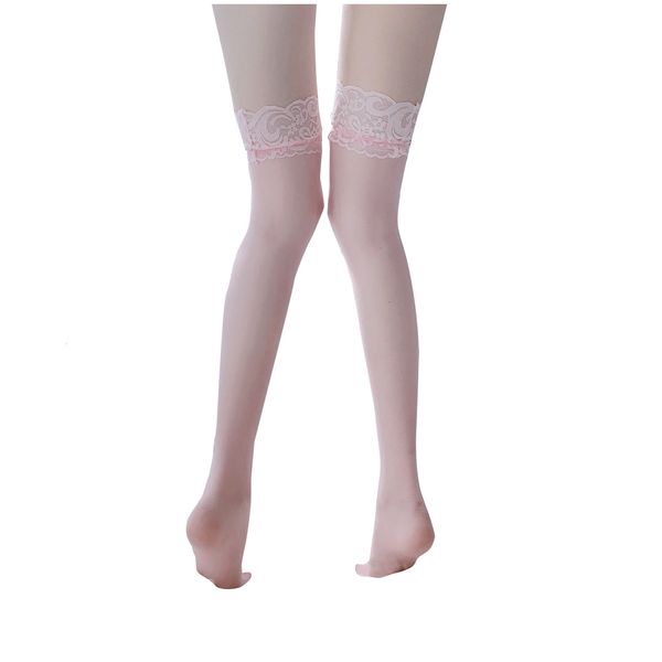 

ladies underwear lace stockings cute beautiful legs long tube high stocking new arrival fashion casual calcetines, Black;white