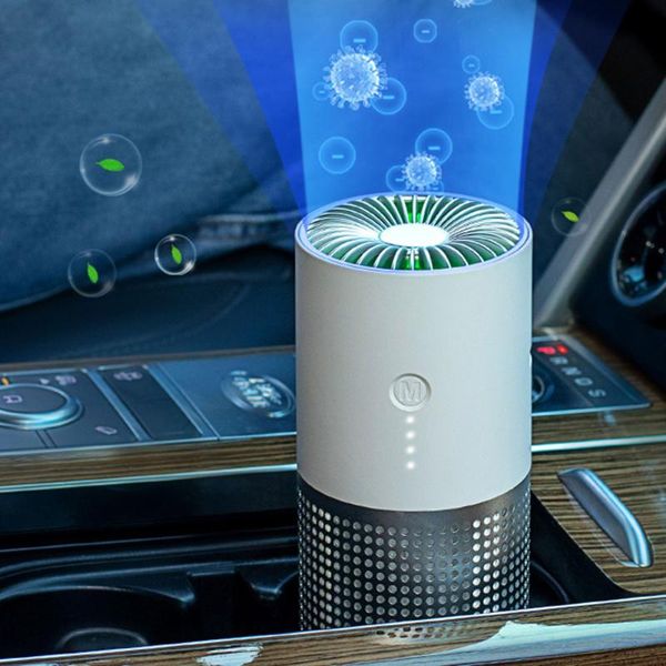 

2.5w abs air shesher запах дыма формальдегид автомобильный очиститель воздуха отрицательный ионный удаление более свежую для домашнего офиса