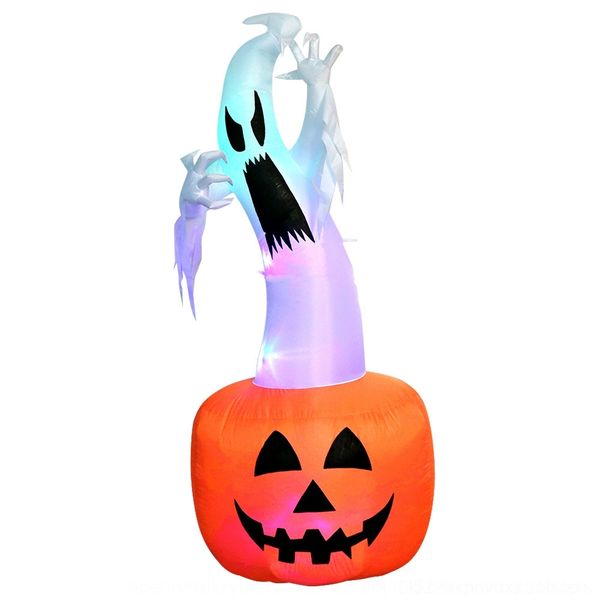 

ngwpz wansheng gas model white inflatable pumpkin 1.5 pumpkin inflatable ghost halloween decorative ghost festival pumpkinm gas model 2vw5v