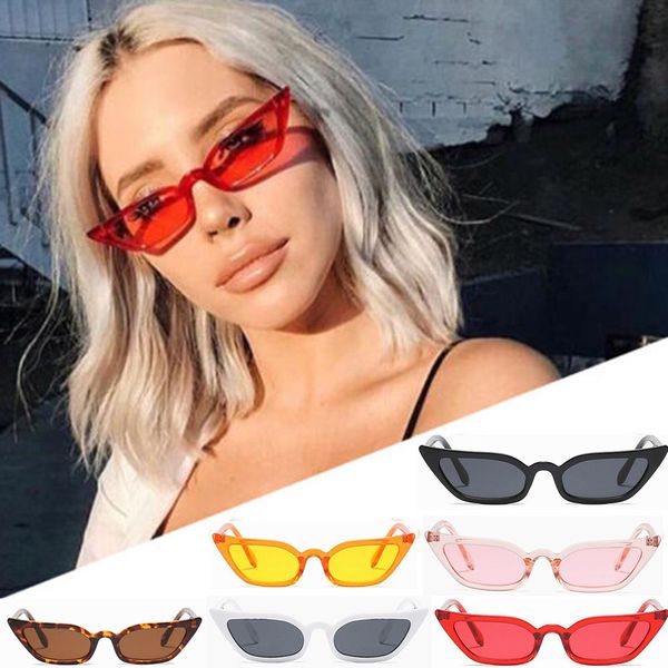 

cat eye shade for women fashion sunglasses brand woman vintage retro triangular cateye glasses oculos feminino sunglasse #l